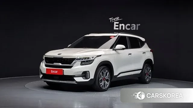 Kia Seltos 2021 Белый из Кореи