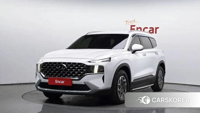 Hyundai The New Santa Fe 2021 Белый из Кореи