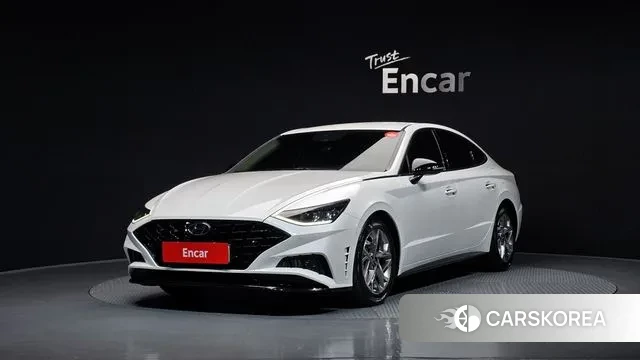 Hyundai Sonata (DN8) 2021 Белый из Кореи