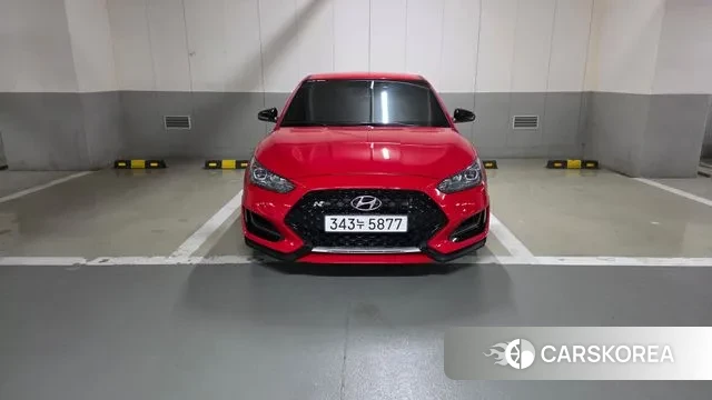 Hyundai Veloster (JS) 2019 Красный из Кореи