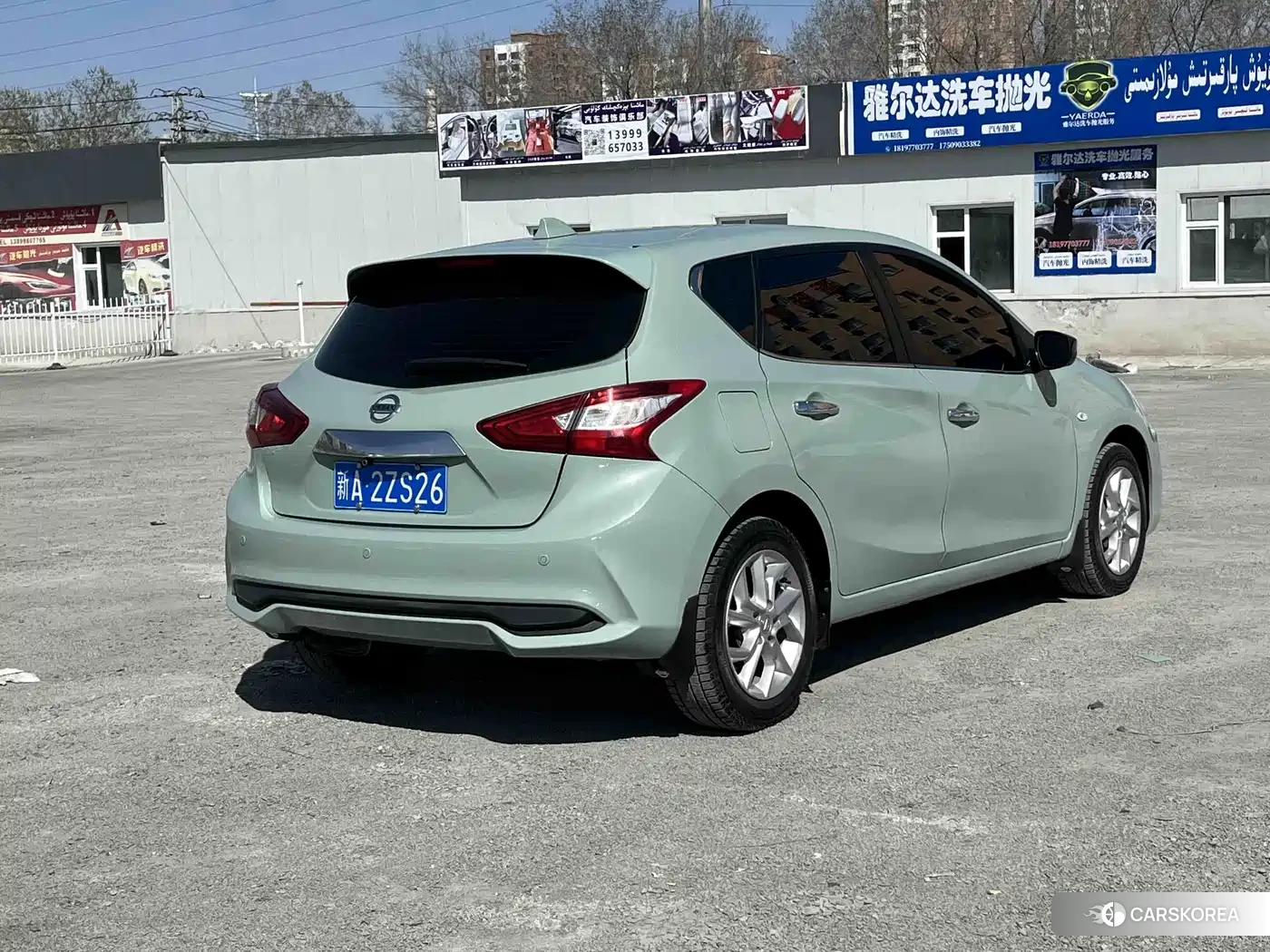 Nissan Tiida 2023 Синий из Китая