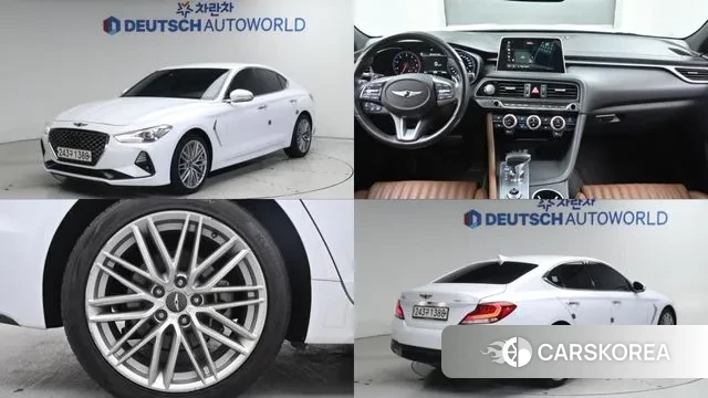 Genesis G70 2018 Белый из Кореи