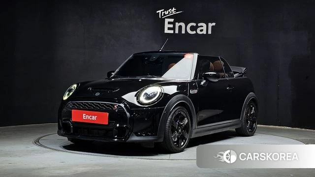 Mini Cooper S Convertible 2022 Черный из Кореи
