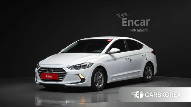 Hyundai Avante AD 2018 Белый из Кореи