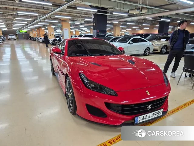 Ferrari Portofino 2019 Красный из Кореи