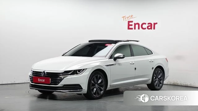 Volkswagen Arteon 2020 Белый из Кореи