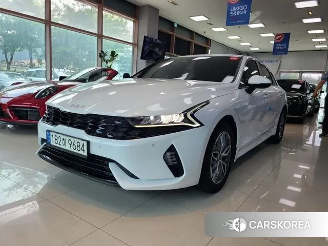 Kia K5 Hybrid 3rd Generation 2021 Белый из Кореи