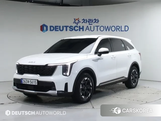 Kia The New Sorento 4th Generation 2024 Белый из Кореи