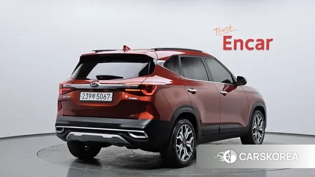 Kia Seltos 2020 Оранжевый из Кореи