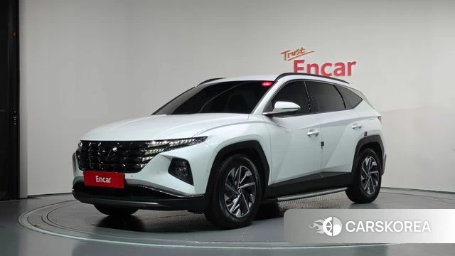 Hyundai Tucson Hybrid (NX4) 2020 Белый из Кореи
