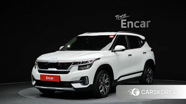 Kia Seltos 2022 Белый из Кореи