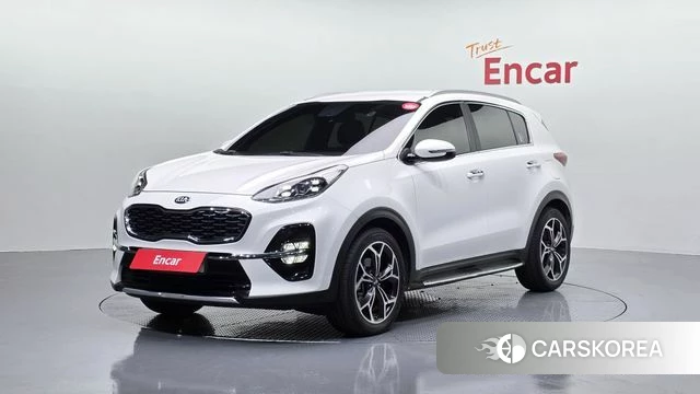 Kia Sportage The Bold 2021 Белый из Кореи