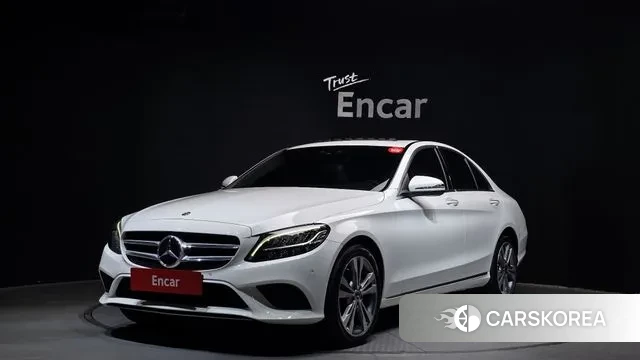 Mercedes-Benz C-Class W205 2020 Белый из Кореи