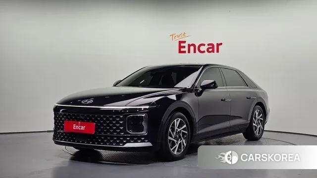 Hyundai Grandeur Hybrid (GN7) 2023 Черный из Кореи