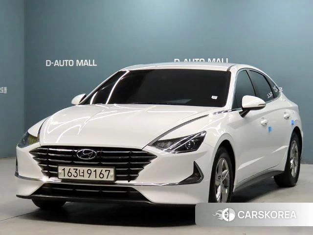Hyundai Sonata (DN8) 2021 Белый из Кореи