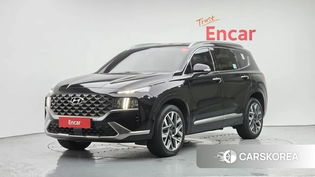 Hyundai The New Santa Fe 2023 Черный из Кореи