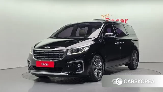 Kia The New Carnival 2018 Черный из Кореи