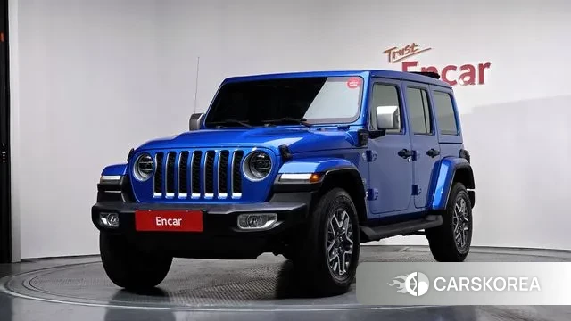 Jeep Wrangler (JL) 2022 Синий из Кореи