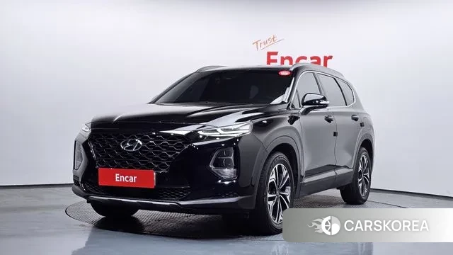 Hyundai Santa Fe TM 2018 Черный из Кореи