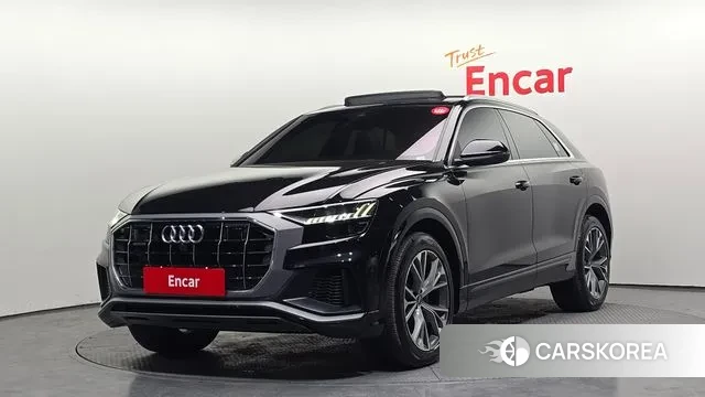 Audi Q8 (4M) 2020 Черный из Кореи