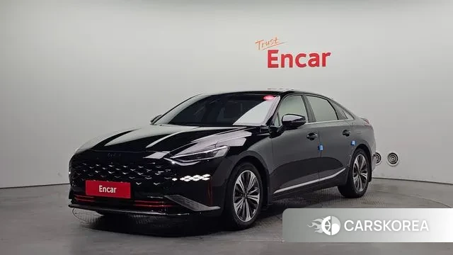 Kia K8 Hybrid 2022 Черный из Кореи
