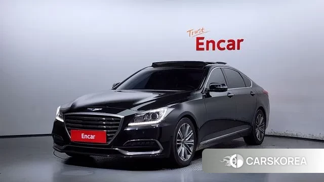 Genesis G80 2018 Черный из Кореи