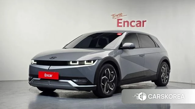 Hyundai Ionic 5 2021 Серебристо-серый из Кореи