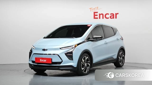 Chevrolet (GM Daewoo) New Bolt EV 2022 Небесно-голубой из Кореи