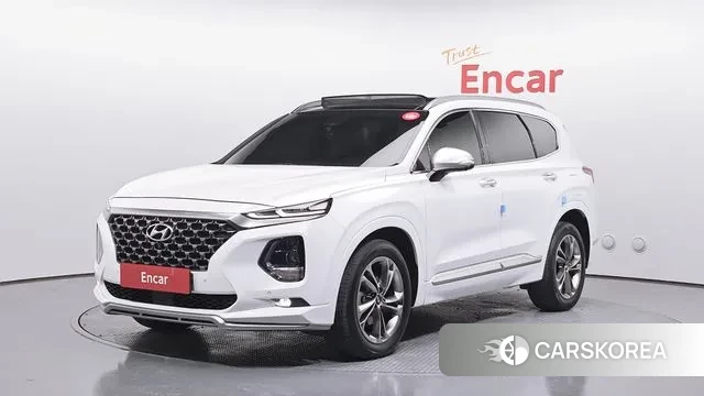 Hyundai Santa Fe TM 2018 Белый из Кореи