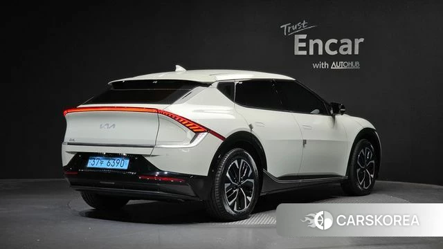 Kia EV6 2022 Жемчужный цвет из Кореи