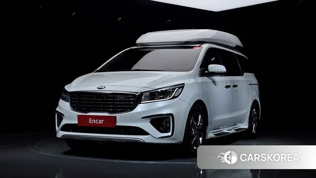 Kia The New Carnival 2018 Белый из Кореи