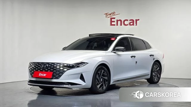 Hyundai The New Grandeur IG Hybrid 2022 Белый из Кореи