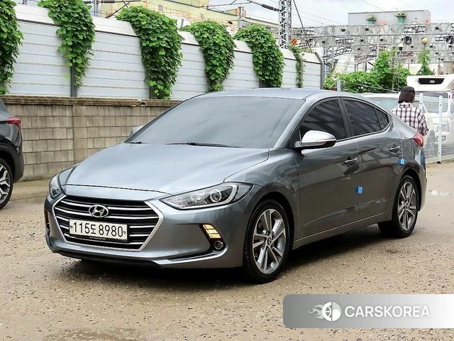 Hyundai Avante AD 2018 Серый из Кореи
