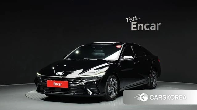 Hyundai The New Avante (CN7) 2023 Черный из Кореи