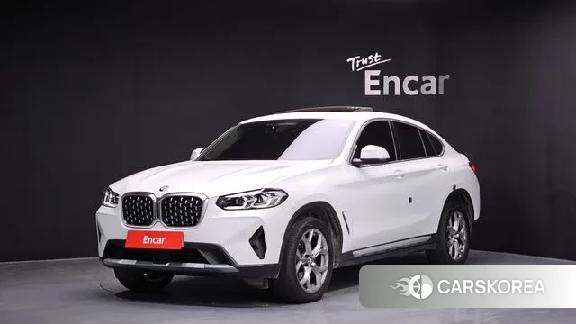 BMW X4 (G02) 2021 Белый из Кореи