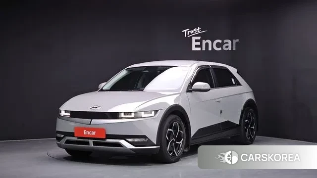 Hyundai Ionic 5 2022 Серебристо-серый из Кореи