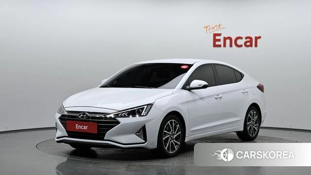 Hyundai The New Avante AD 2019 Белый из Кореи
