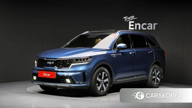 Kia Sorento 4th Generation 2021 Синий из Кореи