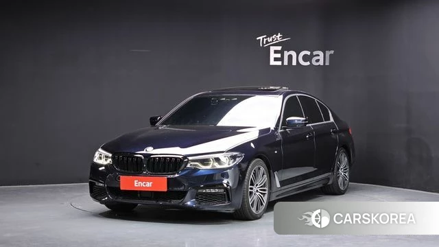 BMW 5 Series (G30) 2019 Черный из Кореи