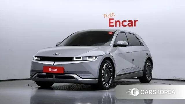 Hyundai Ionic 5 2021 Серебристо-серый из Кореи