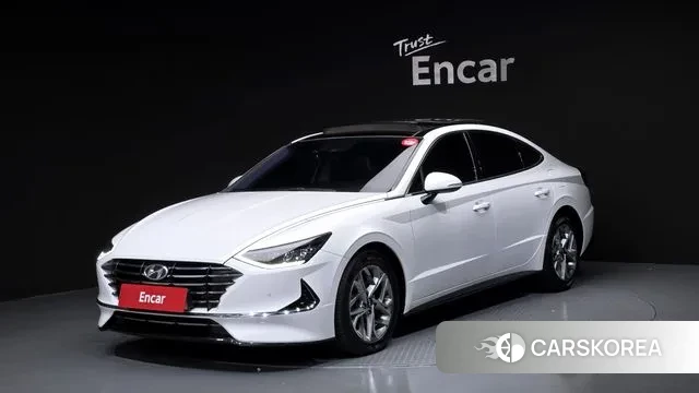 Hyundai Sonata (DN8) 2019 Белый из Кореи