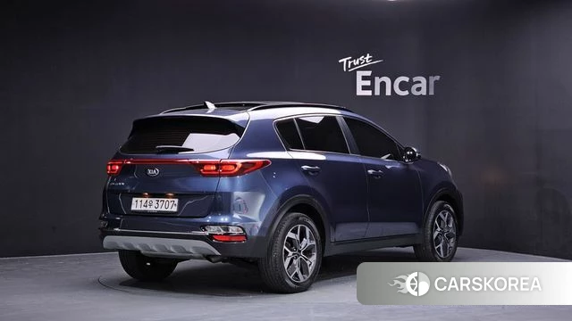 Kia Sportage The Bold 2020 Синий из Кореи