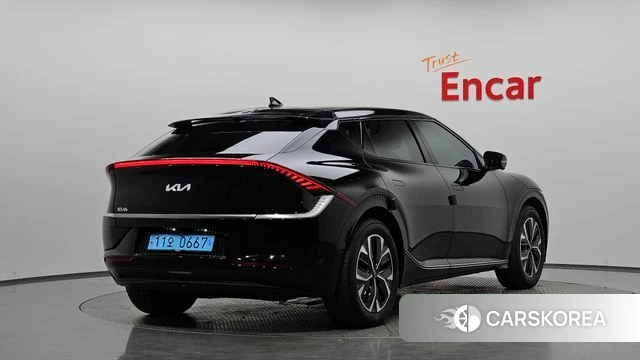 Kia EV6 2023 Черный из Кореи