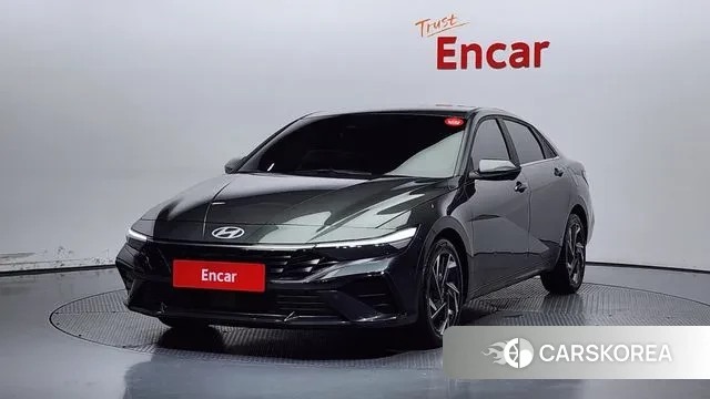 Hyundai The New Avante Hybrid (CN7) 2023 Серый из Кореи