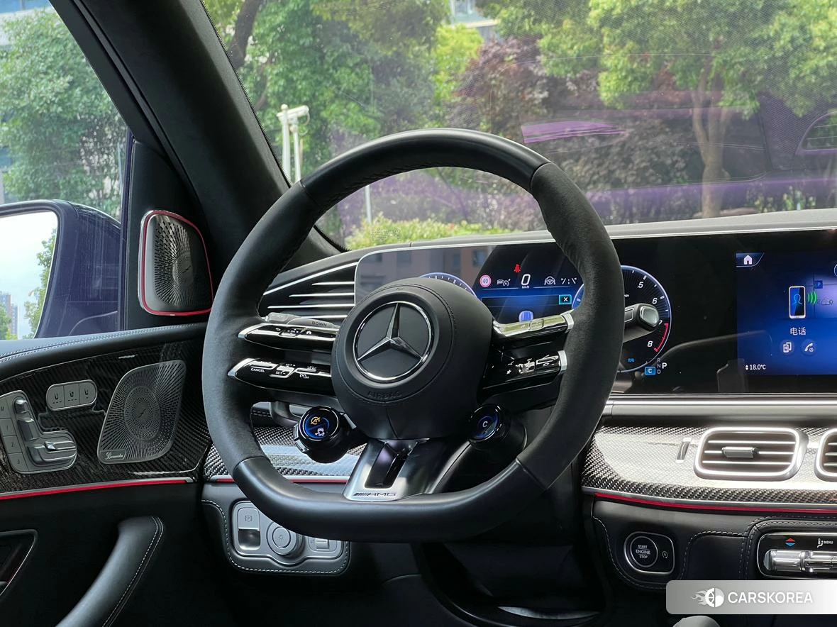 Mercedes-Benz GLS AMG 2023 Зеленый из Китая