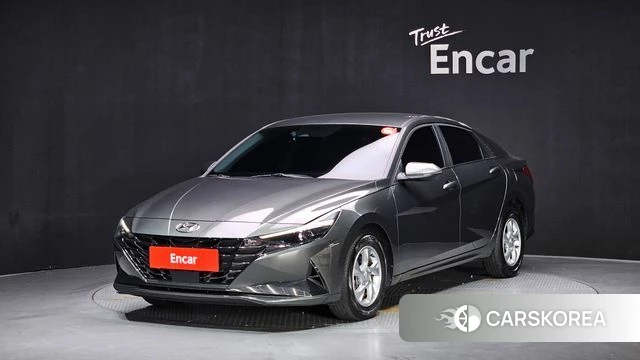 Hyundai Avante (CN7) 2022 Серый из Кореи
