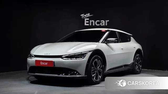 Kia EV6 2022 Серебристо-серый из Кореи
