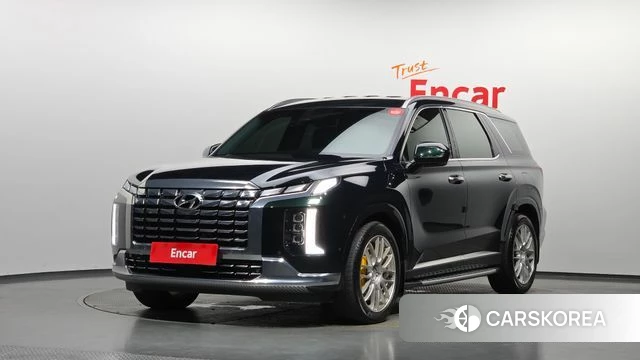 Hyundai The New Palisade 2022 Темно-зеленый из Кореи
