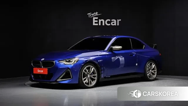 BMW 2 Series (G42) 2023 Синий из Кореи