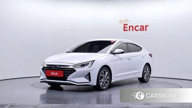Hyundai The New Avante AD 2019 Белый из Кореи
